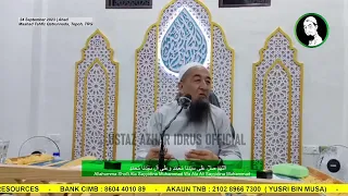 🔴 UAI LIVE : 24/09/2023 Kuliyyah Maghrib Jemputan & Soal Jawab Agama - Ustaz Azhar Idrus