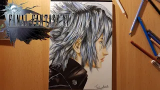 Drawing - Noctis Lucis Caelum / Final Fantasy XV