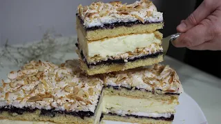 Famous Polish Cake PANI VALEWSKAYA◇Best recipe♡Best dessert😍