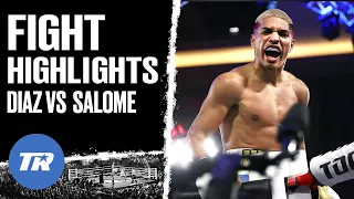 Floyd "Cash Flow" Diaz with another highlight reel KO, finishes Salome in Rd 3 | FIGHT HIGHLIGHTS