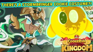 THEY RELEASED A LEGENDARY COSTUME FOR STORMBRINGER COOKIE?! (Cookie Run: Kingdom)