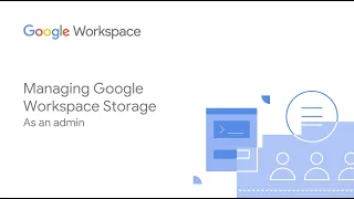 Managing Google Workspace for Education Storage as an admin