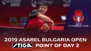 2019 ITTF Asarel Bulgaria Open | Stiga Point of Day 2