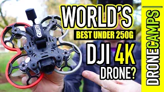 World's BEST under 250g 4K Drone? - GEPRC Cinelog20 Cinewhoop - Review & Flights