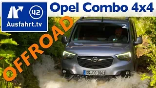 2019 Opel Combo Cargo 4x4 by Dangel - Offroad Fahreindruck