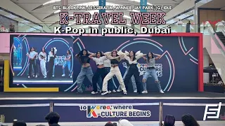 KPOP IN PUBLIC | LIVE PERFORMANCE | BTS, BLACKPINK, LE SSERAFIM | DAY 1 @ FESTIVAL CITY MALL DUBAI