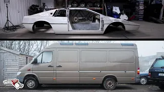 Why two classic car restorations are better than one | Sprinter Camper and Lotus Esprit DIY builds