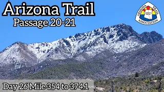 Arizona Trail Thru-Hike Passage 20 and 21
