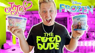 JOJO SIWA ICE CREAM VS  FROZEN ICE CREAM!!!