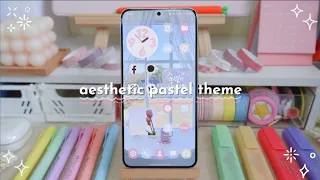 make your android homescreen aesthetic ☁️ pastel theme🌷