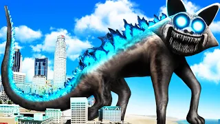 GODZILLA And ZOONOMALY Become ONE In GTA 5 (Mods)