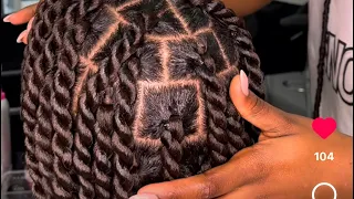 #COMO FAZER TRANÇAS #TWIST COM ELÁSTICO #tutorial