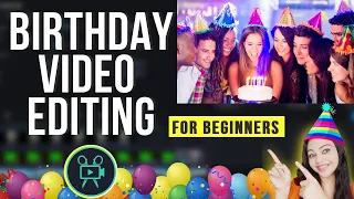 Birthday Video Editing in Movavi Video Editor Plus 2022 for BEGINNERS