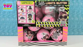 LOL Surprise Lights Glitter Full Case Unboxing #1 Doll Review | PSToyReviews