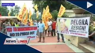 ACTO members protest vs PUV modernization