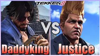 Tekken 8  ▰  Daddyking (Victor) Vs Justice (Paul)  ▰ Ranked Matches