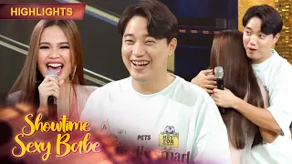 Ryan grants Sexy Babe Francine's request | It's Showtime Sexy Babe