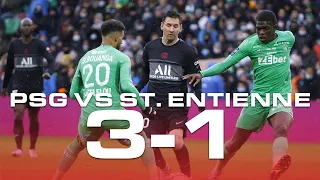 PSG vs Saint-Etienne 3-1 - Highlights & Goals (Resumen & Goles)2022