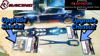 RWD RC Drift: Sakura D5S Upgrade Chassis and Shocks