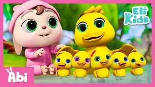 Five Little Ducks | Educational Songs & Nursery Rhymes | Eli Kids