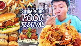 Eating the LARGEST FOOD FESTIVAL in Singapore!