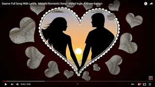 Gaarva  - Marathi Romantic Song  Milind Ingle - 1998