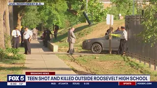 Teen shot, killed outside Roosevelt High School