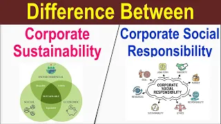 Corporate Sustainability v/s Corporate Social Responsibility