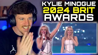 Kylie Minogue – Live at The BRIT Awards 2024 (Medley) FIRST TIME REACTION