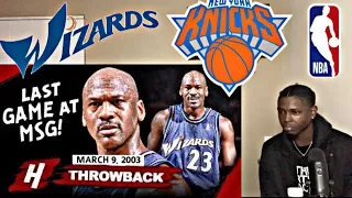 MICHAEL JORDAN LAST GAME AT MSG! | MJ 39 POINTS! THE GOAT! | HIGHLIGHTS! | WIZARDS VS KNICKS