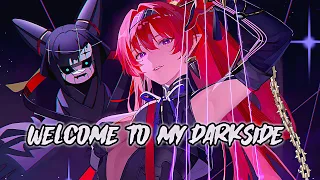 Neoni - DARKSIDE (Besomorph Remix) [Sped Up Lyrics 8D Nightcore] | USE HEADPHONES 🎧