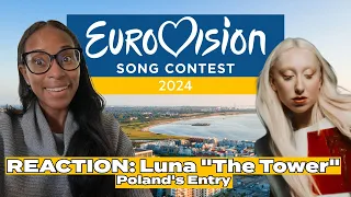 My Reaction to Luna's "The Tower" [Poland's Eurovision 2024 Entry]