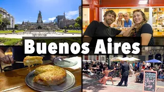 3 Days in Buenos Aires Argentina! | Trying Netflix Street Food and Mate, Bike Tour, and Tango!