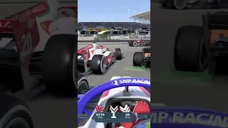 AI have a massive crash in F1 2021