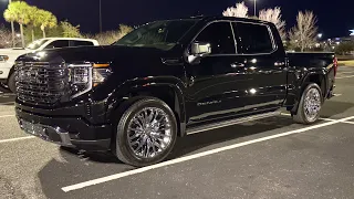 The king of the Night...#gmc 2023 SIERRA DENALI ULTIMATE. #ford ,#ram ,#toyota challenge #asmr