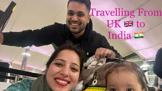 Flight from London to India With a toddler||Air India||Detail travel experience||Priya Mahajan