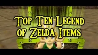 Top Ten Legend of Zelda Items