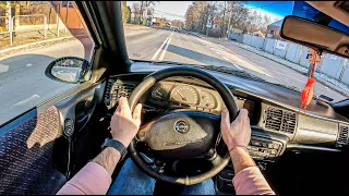 1998 Opel Vectra B [1.8 I 116HP] | POV Test Drive #1033 Joe Black