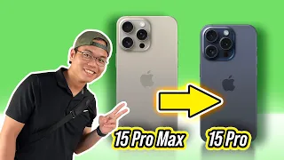 Ráng xài iPhone 15 Pro Max 2 tuần nhưng vẫn phải về 15 Pro và đây là lý do