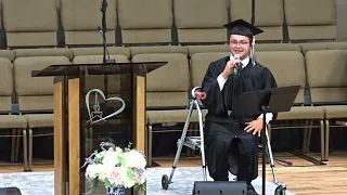Raymond Halsey's graduation speech