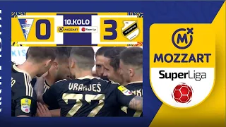 Mozzart Bet Super liga 2023/24 - 10.Kolo: SPARTAK ŽK – ČUKARIČKI 0:3 (0:2)