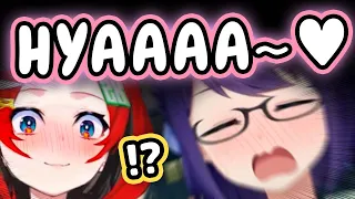 A-Chan's Sudden Cute Girly Scream Surprised Bae and Ollie【Hololive】