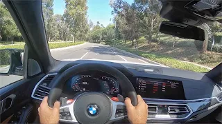 2020 BMW X5 M Competition POV Test Drive (ASMR)