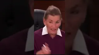 Judge Judy: She was there fool! #shorts #Subscribe