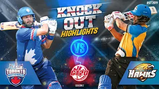 Toronto Nationals vs Winnipeg Hawks | Knock out Match 2 Highlights | GT20 Canada 2019