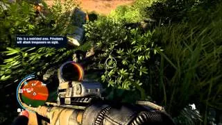 Far Cry 3 - Warrior difficulty - Outpost liberated - Knife only - Stubborn Kid Farm - undetected