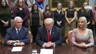 Remarks: Donald Trump Calls the first All-Women Spacewalk Team - October 18, 2019