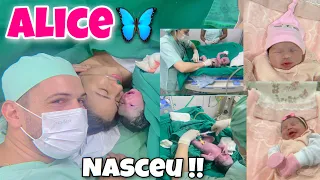 ALICE NASCEU 🦋💖 #parto #nasceu #maternidade #bebê #gravida #maedeprimeiraviagem #baby #particular