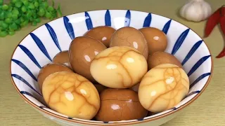 How to Make Chinese Tea Eggs❗EASY and DELICIOUS 😋  You will be addicted❗You Must Try This Recipe 👌