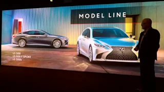 2018 Lexus LS 500 and LS 500h Introduction - Model Line